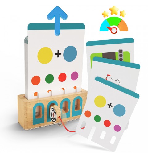 Topbright - Logiczne Łamigłówki | Edukacyjna gra karciana z kluczem – Poziom ekspert 36m+